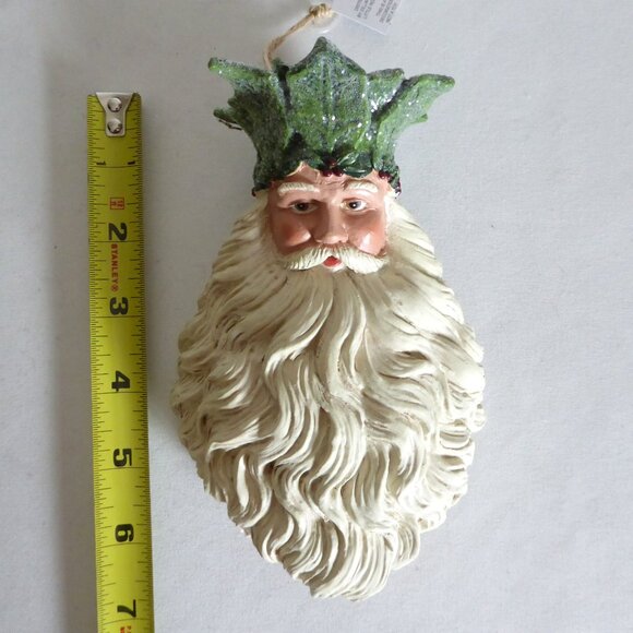 NEW 6.5” SANTA CLAUS FATHER CHRISTMAS ST. NICHOLAS ORNAMENT OLD WORLD - Picture 3 of 9